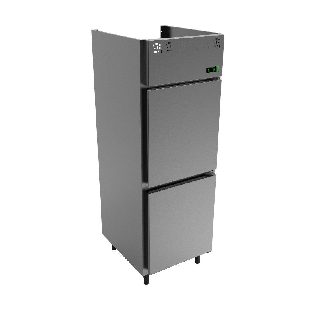 Refrigerador Vertical 2 Portas Bipartida – Silver Line