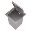 Lixeira Gourmet de Embutir de Inox - 7 Litros